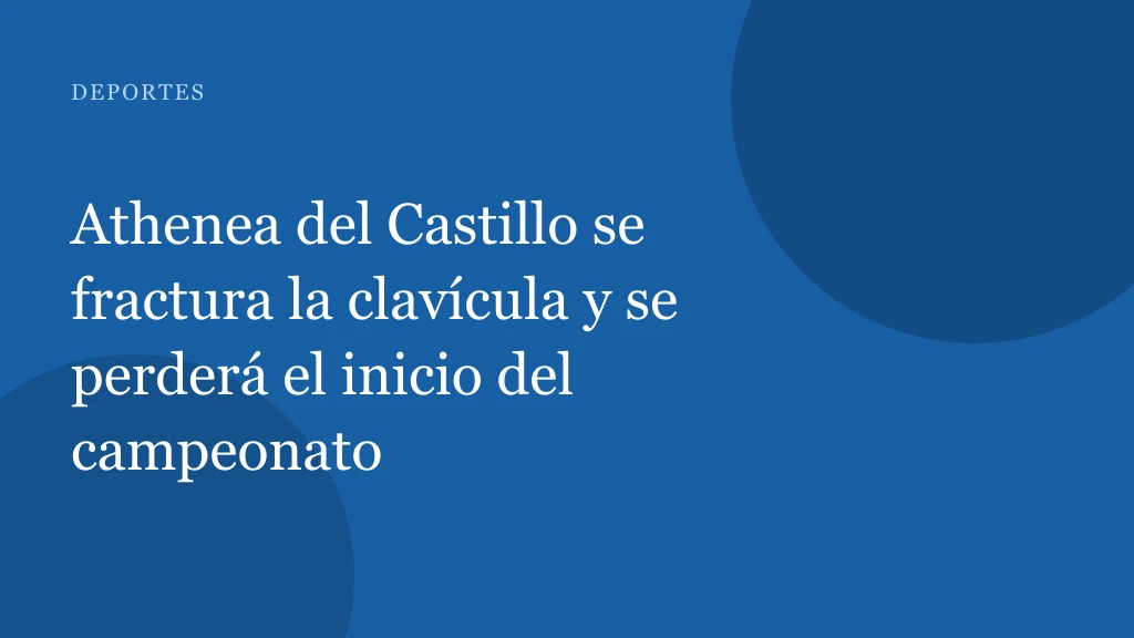Athenea del Castillo expulsa y se queda a un paso del top 10