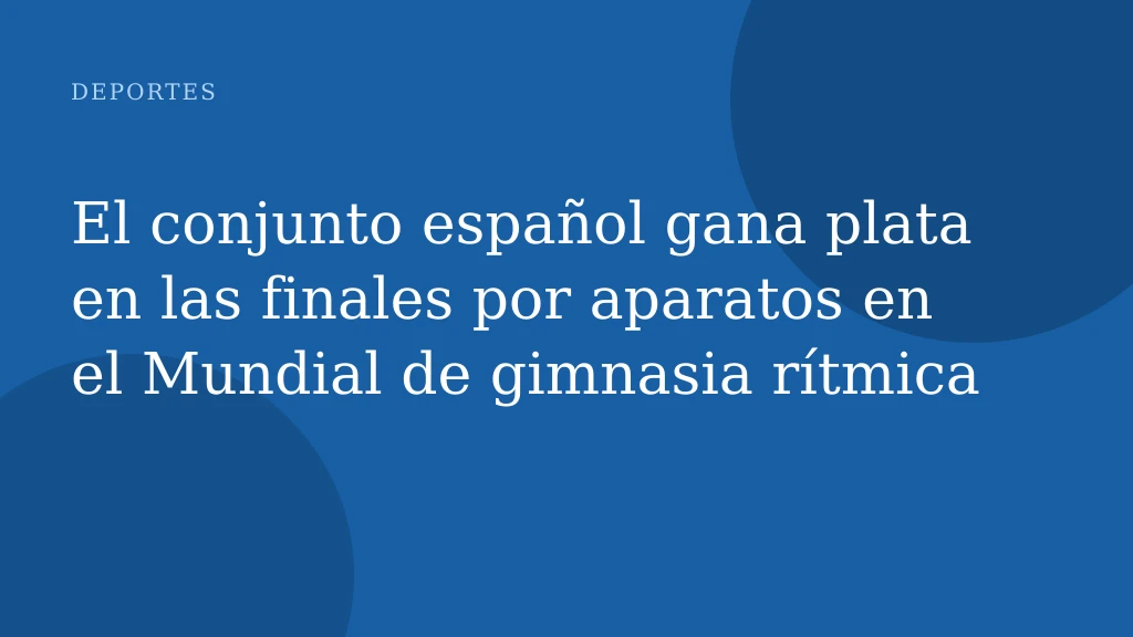 Daniela Picó y Alba Bautista buscan la plaza olímpica en el Mundial de Gimnasia Rítmica