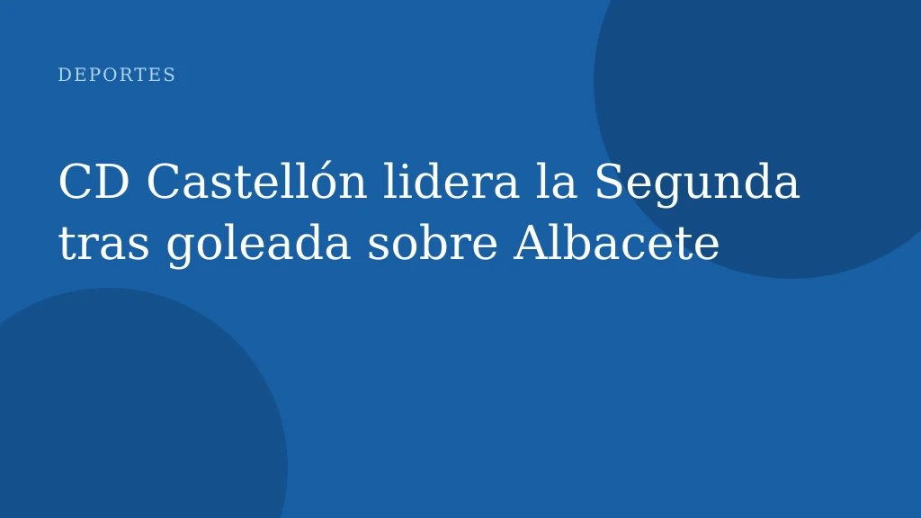 CD Castellón arrasa al Tenerife con 5‑0 en SkyFi Castalia
