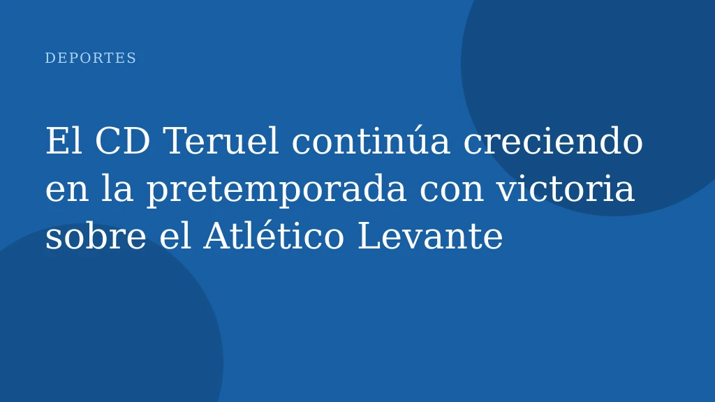 CD Teruel comienza la temporada con empate 0-0 frente al Castilla