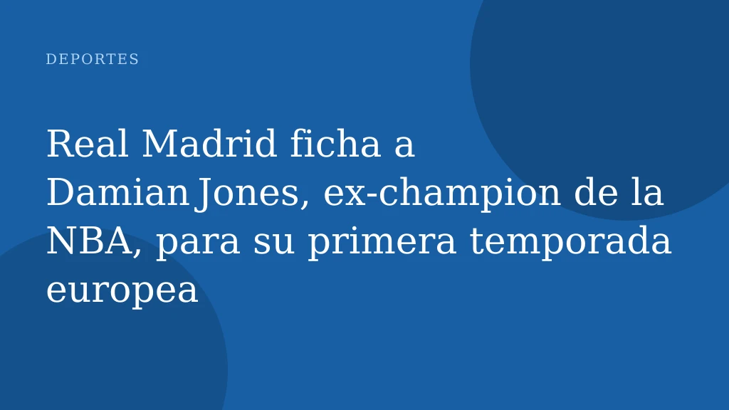 Damian Jones al borde del Real Madrid pese a polémica en Puerto Rico