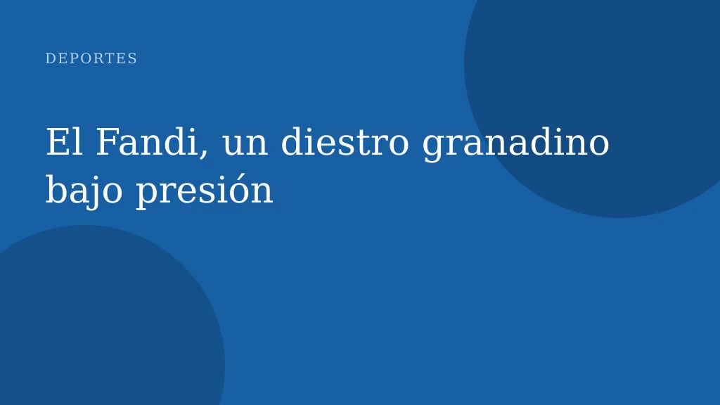 El Fandi, un diestro granadino bajo presión