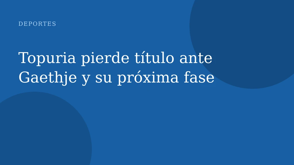Topuria pierde título ante Gaethje y su próxima fase