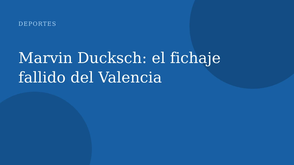 Marvin Ducksch: el fichaje fallido del Valencia